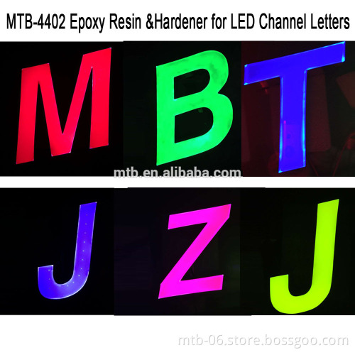 Resin for Making Led Channel Letters